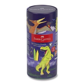 Fixy Faber-Castell Connector, Dinosaurus tuba, 20ks