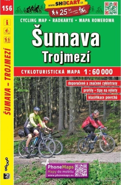 Šumava Trojmezí 1:60 000