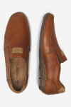 Polobotky Rieker 09053-24 Přírodní kůže (useň) - Lícová