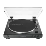 Audio Technica AT-LP60XBK černá / Gramofon / 33.3 45 RPM / RCA / 3.5mm Jack / předzesilovač (AT-LP60XBK)