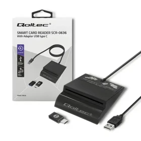 SCR-0636 / Čtečka čipových ID karet / USB-C (50636)