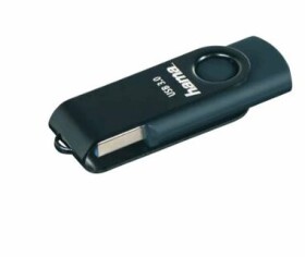 Hama 182465 Flash Drive Rotate 128 GB modrá / Flash disk / přenosová rychlost: 90 MBs (182465-H)