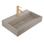 REA - Umyvadlo z litého mramoru GOYA TAUPE 50CM REA-U4412