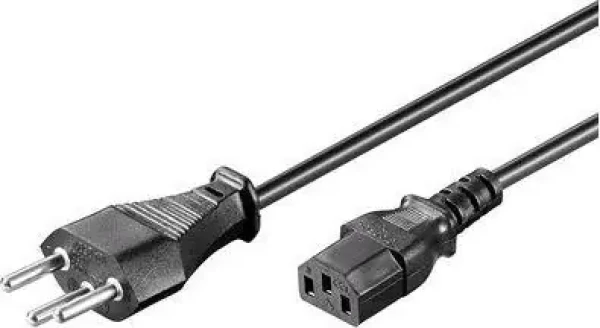MicroConnect Power Cord Swiss Typ J - C13 1.8m černá / Švýcarská koncovka (PE160418)