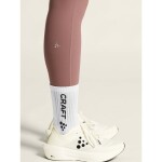 Běžecké kalhoty CRAFT ADV Essence Warm Tights 3 - červená Velikost textilu: XXL