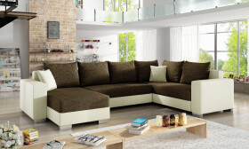 Sedací souprava Marco Provedení: Levá U, látka: Sawana 16/ Soft 33 beige