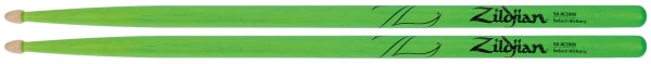 Zildjian 5A Acorn Wood Neon Green