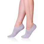 Dámské ponožky invisible BAMBUS SNEAKER SOCKS - BELLINDA - šedá 39 - 42