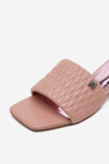 Pantofle NINE WEST S4S96897-01 Syntetický materiál