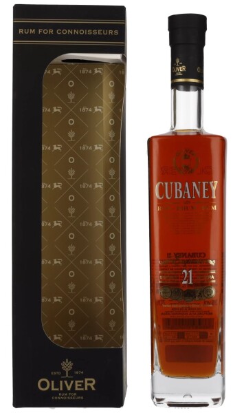 Ron Cubaney EXQUISITO Solera Rum 21y 38% 0,7 l (tuba)