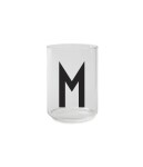 DESIGN LETTERS Sklenička s písmenem Letters 350 ml W, čirá barva, sklo