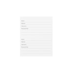 Busy B Notýsek na hesla A6 Teal, modrá barva, papír, textil