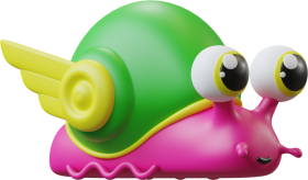 Šnek růžový - Clementoni