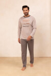 PÁNSKÉ PYŽAMO 492 BIG J/25 béžová 2XL