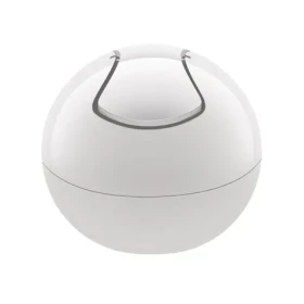 Spirella BOWL mini výklopný odpadkový koš 1 L komplet bílý / plast (7610583151384)