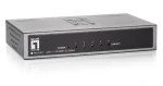 LevelOne FEU-0511 / Switch / 4x 10/100 RJ45 / 1x SC multimode / 2 km / kovové tělo (FEU-0511)