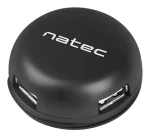 Natec Bumblebee černá / USB rozbočovač / 3x USB-A 2.0 (NHU-1330)