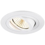 Paulmann 92907 Whirl LED vestavné svítidlo, LED, pevně vestavěné LED, 4.9 W, hliník (kartáčovaný), saténová, sada 3 ks