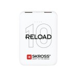 SKROSS DN56 powerbank Reload 10 bílá / 10000mAh / 2x 2A výstup / microUSB kabel (7640166322108)