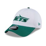 New Era Pánská kšiltovka New York Jets NFL 2024 Training Camp Stretch-Snap 9FORTY - Bílá