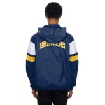 New Era Pánská bunda Milwaukee Brewers MLB Quarter Zip Windbreaker Velikost: 2XL