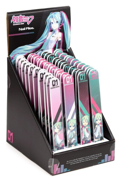 Pilník na nehty Hatsune Miku (mix)