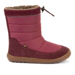 Dívčí zimní barefoot sněhule UP TEX SNOW WOOL Bordeaux G3160249-4 - 36
