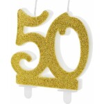 PartyDeco svíčka 50