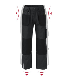 Ranger pracovní kalhoty pánské ebony gray 56/58