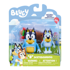 Figurka Bluey + skateboard 2ks - TM Toys
