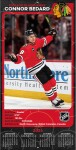 JF Turner Kalendář Chicago Blackhawks NHL Connor Bedard 2025 Wall Calendar