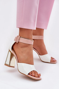 Sandály na podpatku model 212823 Step in style 38
