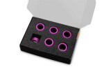 EKWB EK-Quantum Torque Compression Ring 6-Pack HDC 14 - Purple (3831109836088)