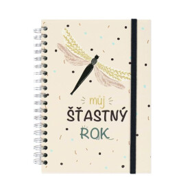 Diář 2025 kroužkový nedatovaný