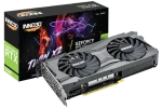 Inno3D GeForce RTX 3060 Twin X2 OC 8GB / 1320 - 1792 MHz / 8GB GDDR6 / 128-bit / 1x HDMI + 3x DP / (8) (N30602-08D6X-11902130)