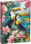CHERRY PAZZI Puzzle Tukani v ráji