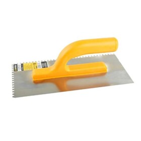 Hladítko nerez, zub 4 x4 mm, 280 x 130 mm, plastová rukojeť, ENPRO