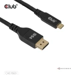 Club3D Kabel USB-C na DisplayPort 2.1 / DP54 Bi-Directional / 8K120Hz / 4K480Hz / 2m (CAC-1563)