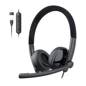 EMEET GeniusCall HS50 / Sluchátka s mikrofonem / Over-ear / ENC / USB-C, USB-A (E2008)