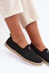 Dámské espadrilly 13659 černé - Vinceza 41