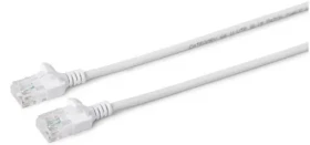 MicroConnect CAT6a U/UTP SLIM 7.5m bílá / LSZH (V-UTP6A075W-SLIM)