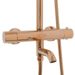 REA - Sprchový set s termostatem LUNGO Copper REA-P7997