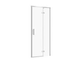 CERSANIT - Sprchové dveře LARGA chrom 90X195, pravé, čiré sklo S932-116