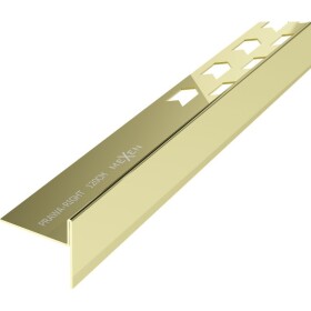 MEXEN - Line-B spádová lišta podlahová 120 cm pravá, zlato 185001120R