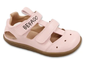 BEFADO 005X005 sandálky BAREFOOT KIDDY růžové 28 005X005_28