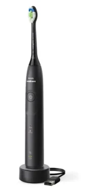 Philips Sonicare HX7111/01 černá / Sonický zubní kartáček / 62 000 kmitů / tlakový senzor (HX7111/01)