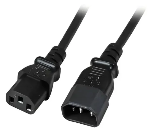 EFB / Prodlužovací napájecí kabel / C14 - C13 / 5 m / černá (EK503.5)