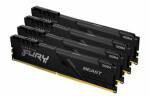 Kingston FURY Beast Black 64GB (4x 16GB) DDR4 3200MHz / CL16 / DIMM / 1.35V / Non-ECC / Un-Registered (KF432C16BBK4/64)