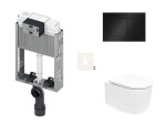 Závěsný WC set k zazdění SAT SIKOTZREX72BL SIKOTZREX72BL