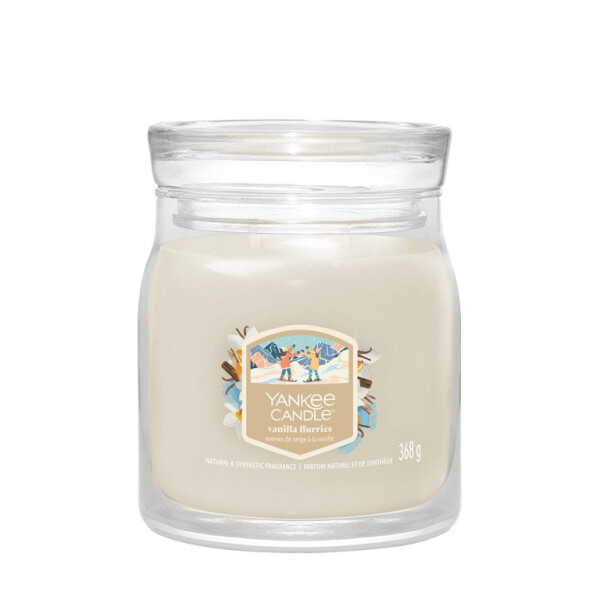 Yankee Candle Signature svíčka: Vanilla Flurries 368g (2 knoty)